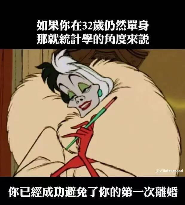 如果你在32仍然罩身，那就統計从享的角度去記。@villai