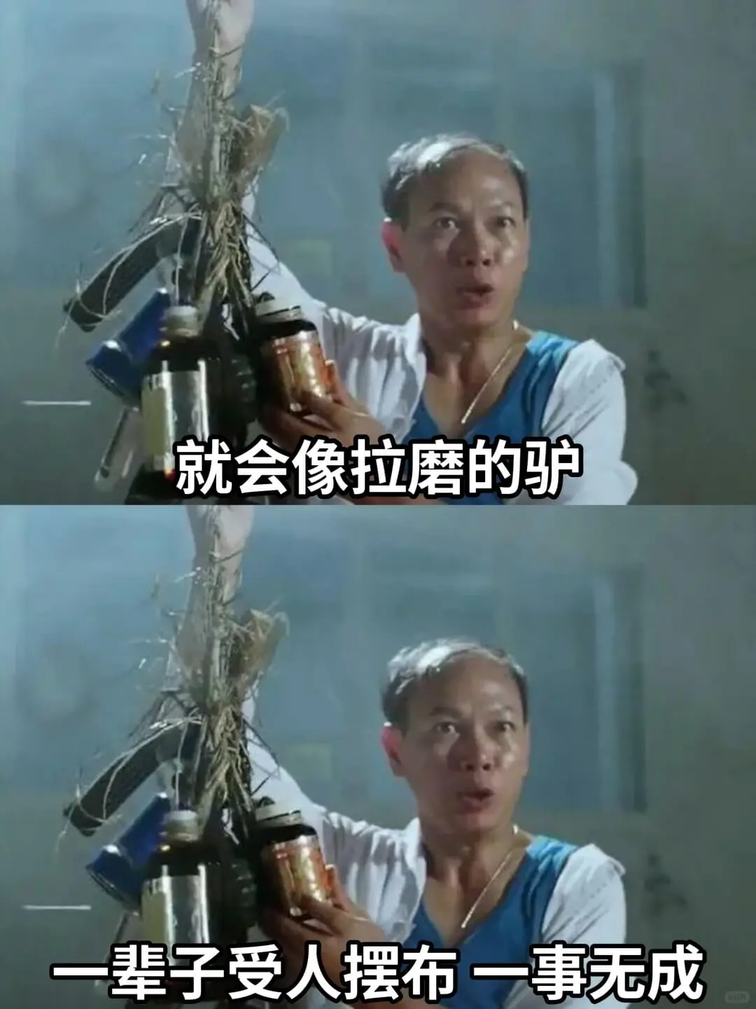 就会像拉磨的驴一一辈子受人摆布一事无成
