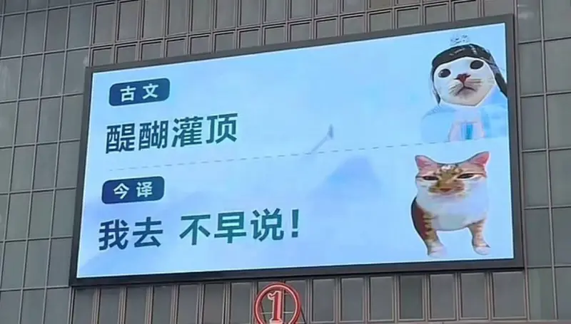 古文：醍醐灌顶今译：我去，不早说！