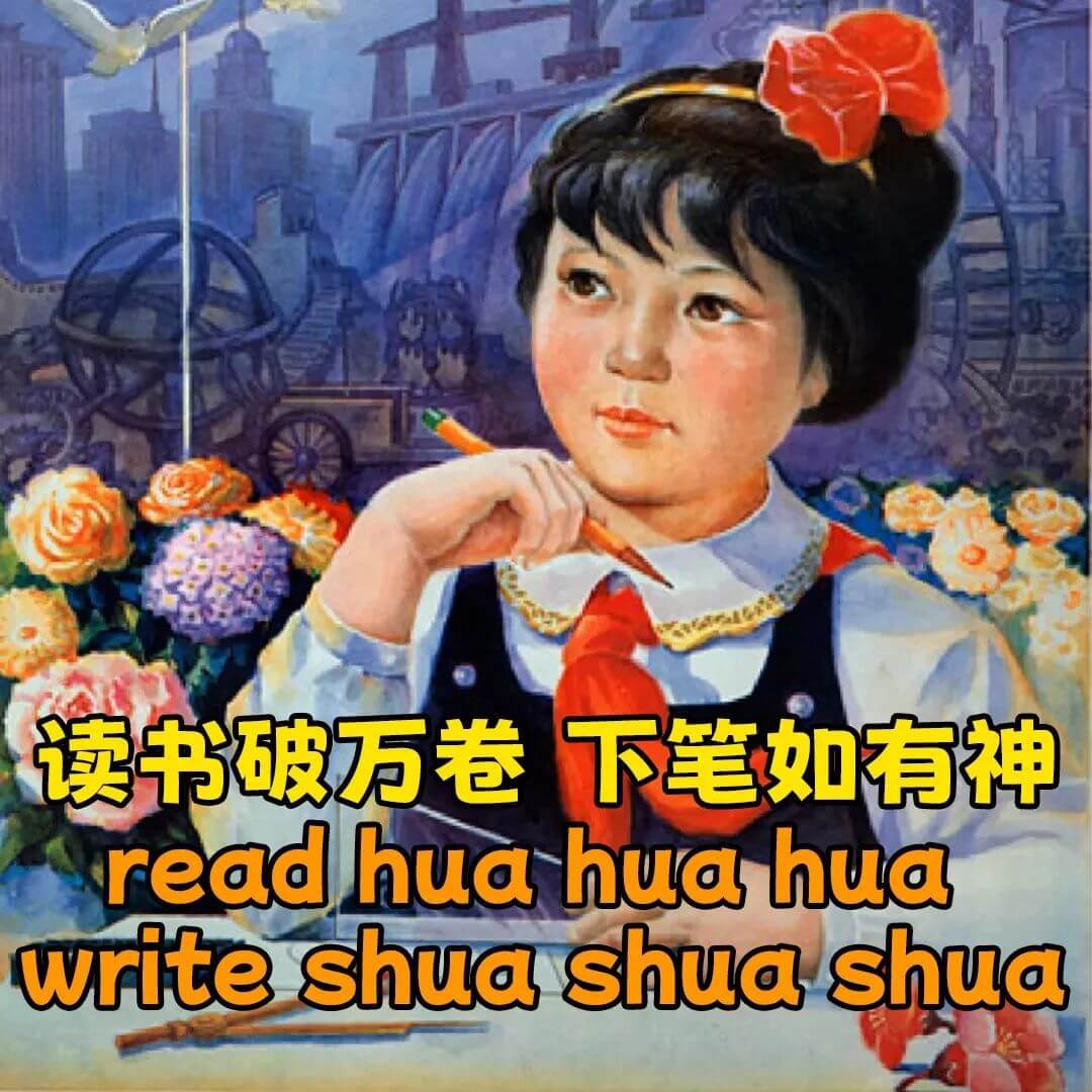 读书破万卷下笔如有神readhuahuahuawritesh