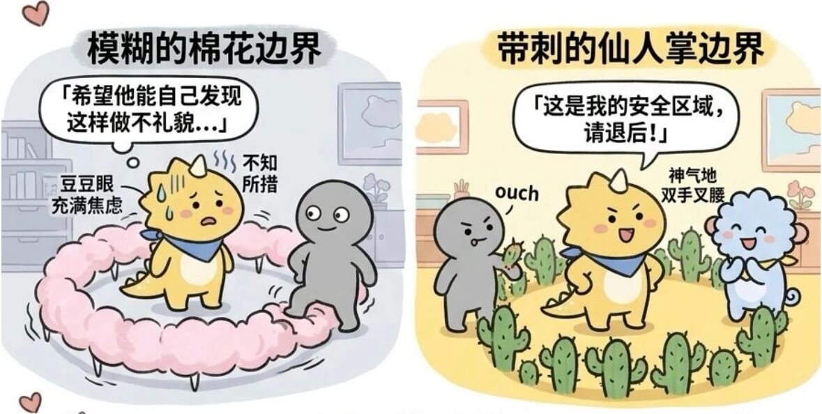 模糊的棉花边界带刺的仙人掌边界「希望他能自己发现」「这是我的
