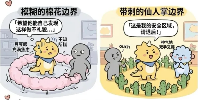 模糊的棉花边界带刺的仙人掌边界「希望他能自己发现」「这是我的