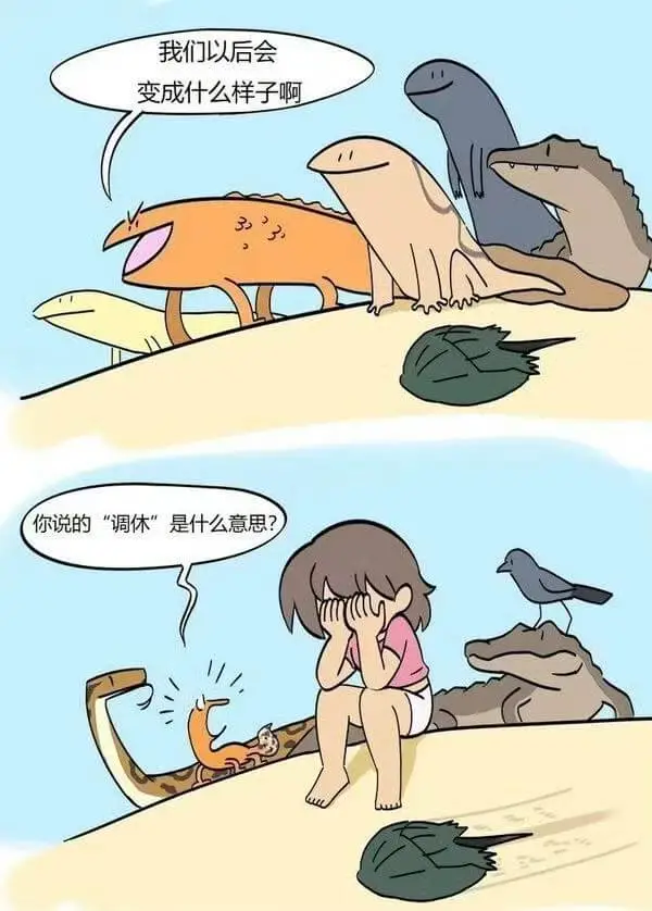 我们以后会变成什么样子啊你说的“调休”是什么意思？