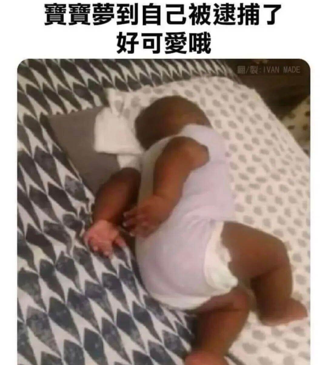 寶萝到自己被逮捕了好可爱哦/IVANMADE