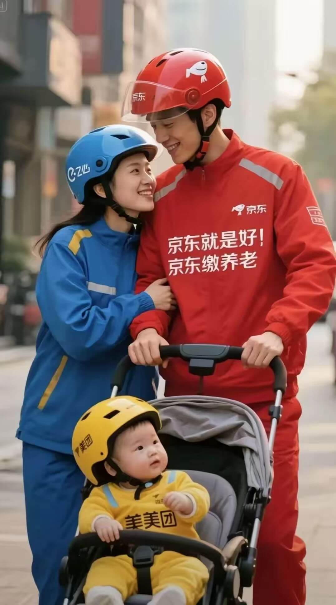 京东京东就是好！京东缴养老美美团