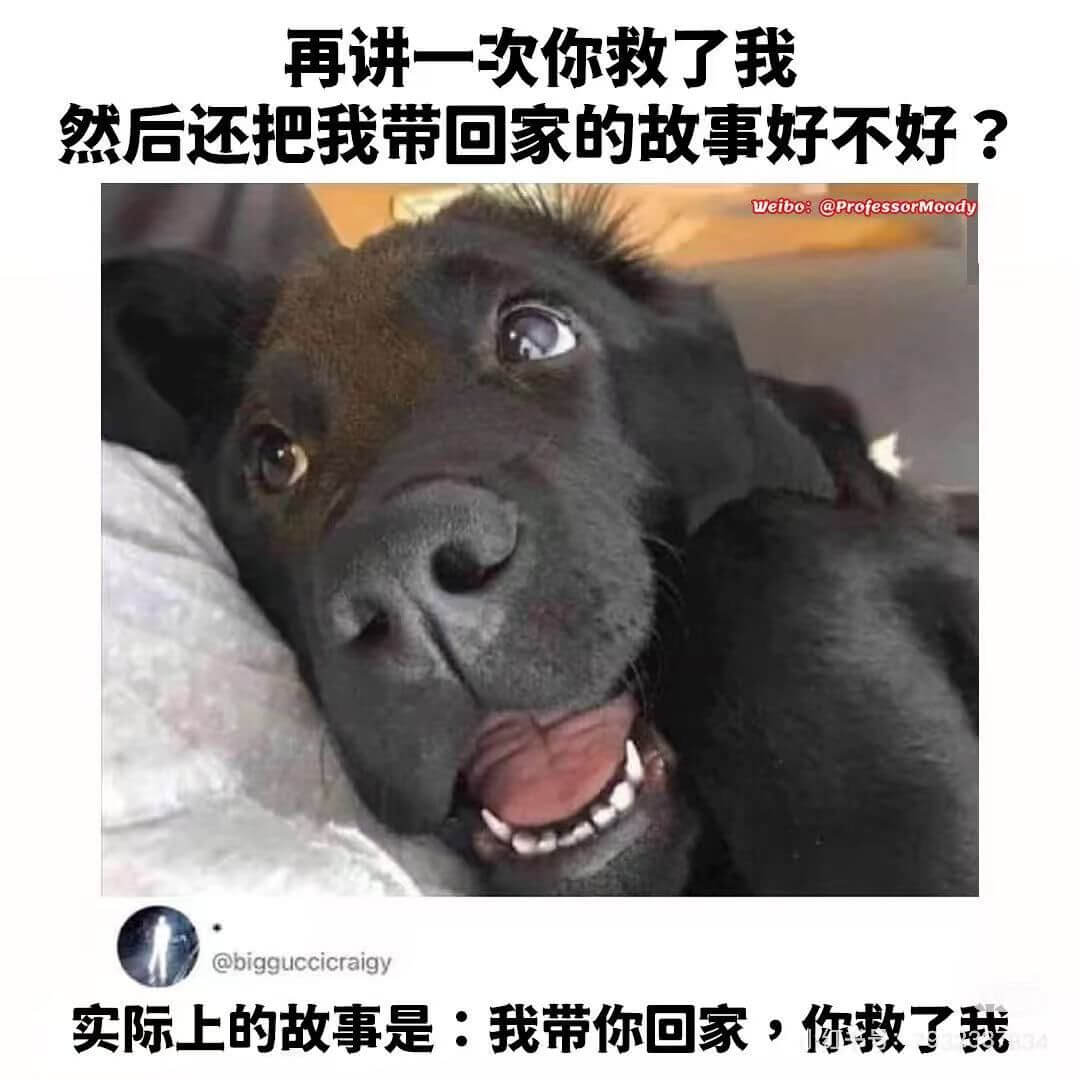 再讲一次你救了我然后还把我带回家的故事好不好？Weibcs@