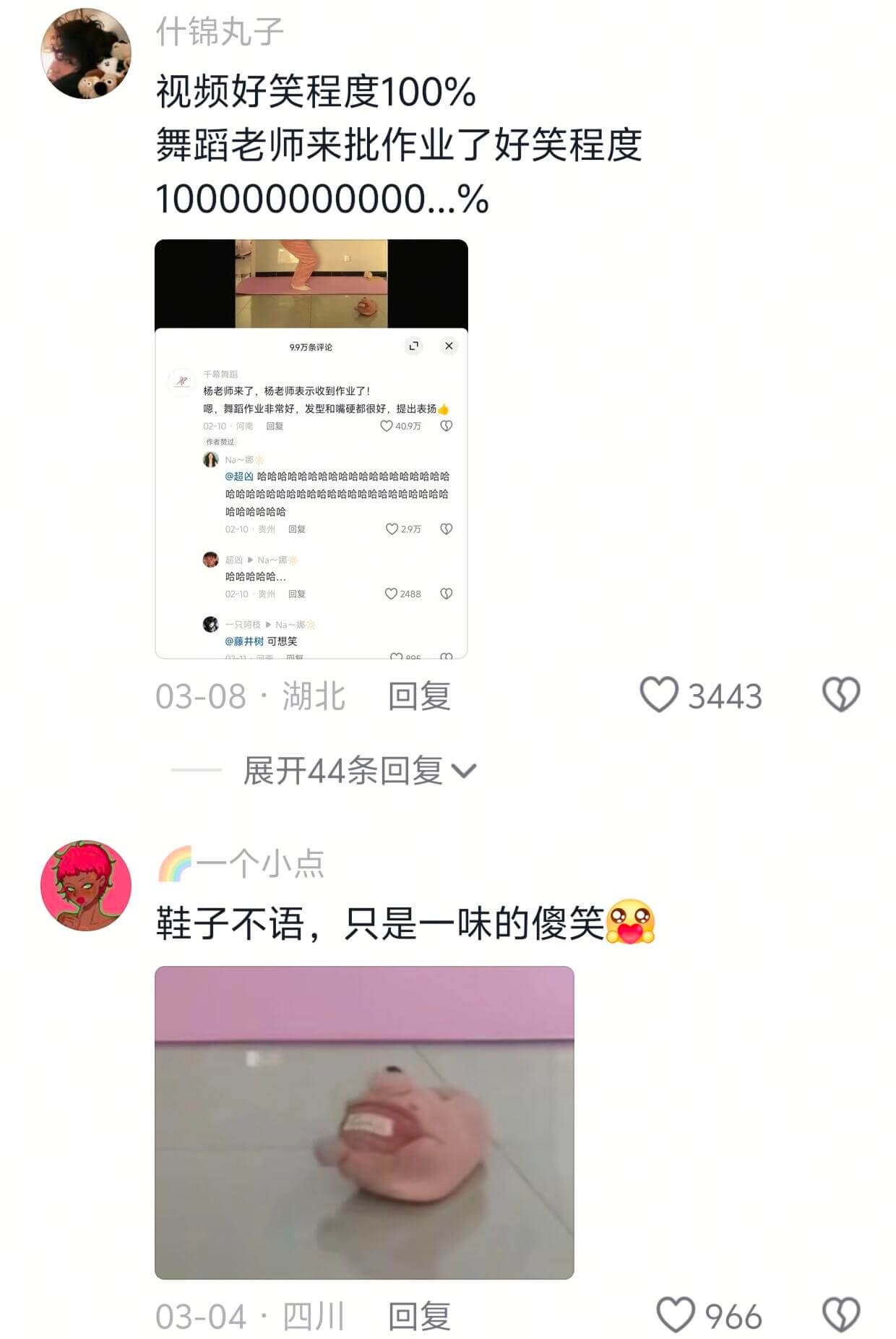 什锦丸子视频好笑程度100%舞蹈老师来批作业了好笑程度100