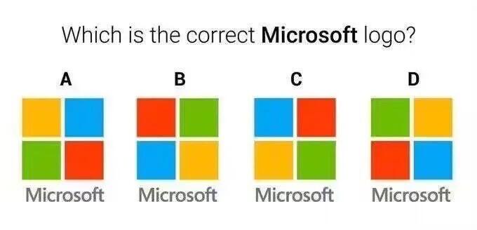 WhichisthecorrectMicrosoftlogo