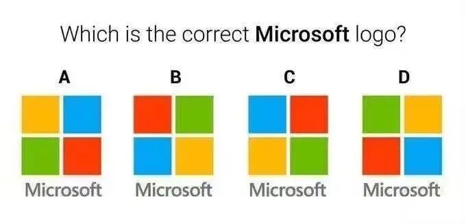 WhichisthecorrectMicrosoftlogo