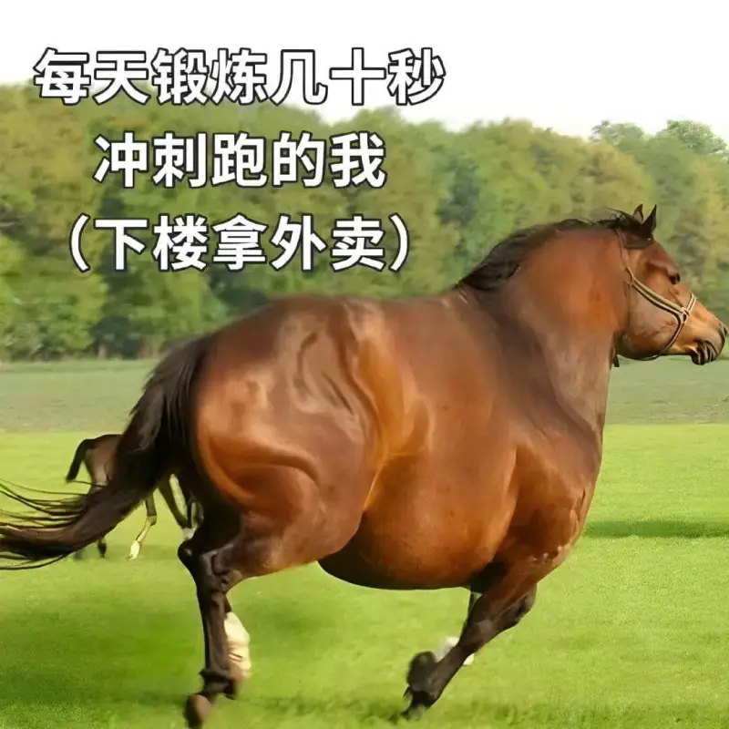 每天锻炼几十秒——冲刺跑的我（下楼拿外卖）