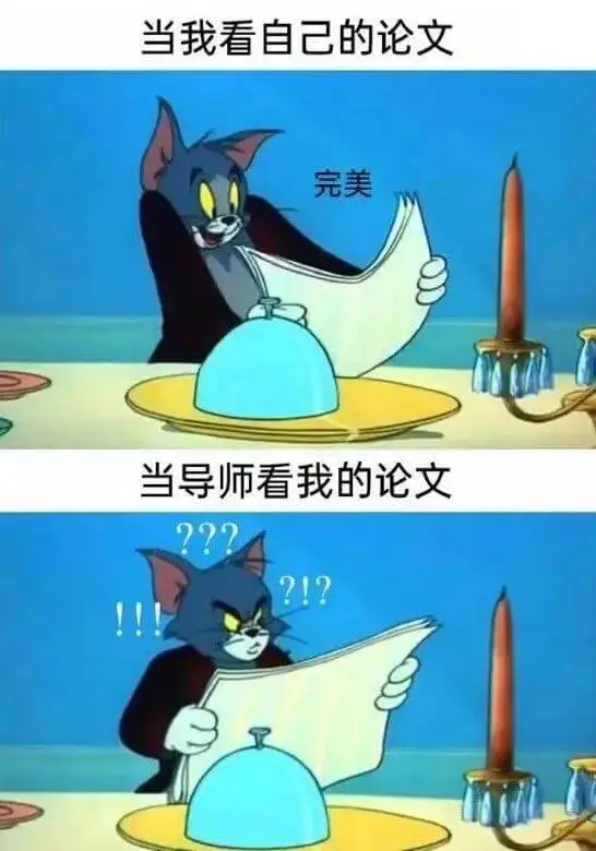 当我看自己的论文完美当导师看我的论文21？