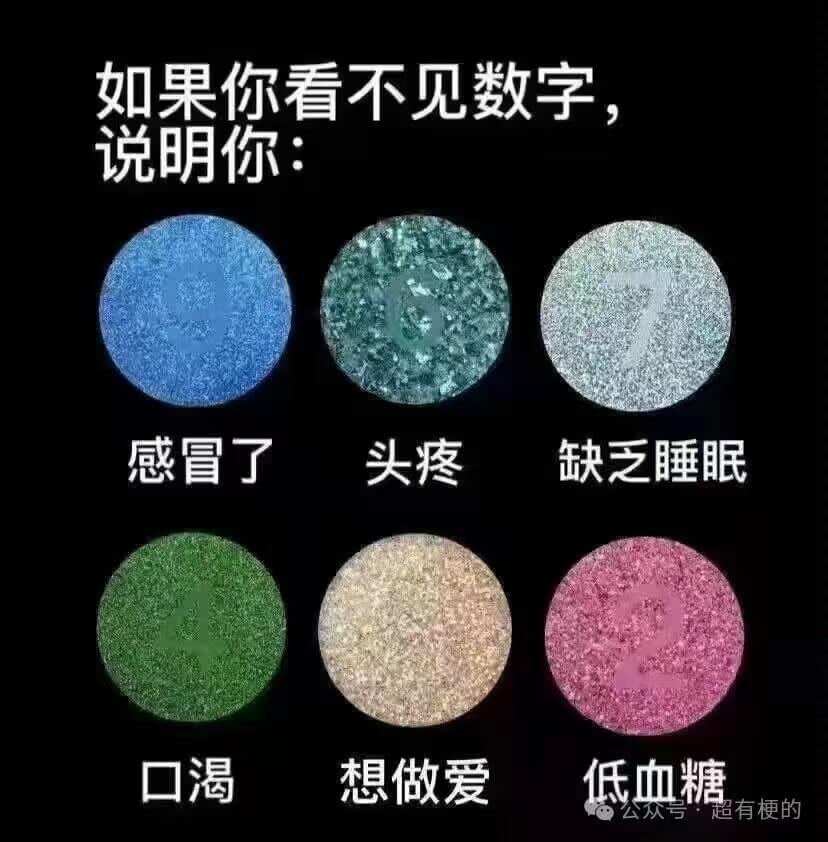 如果你看不见数学，说明你：感冒了、头疼、缺乏睡眠、口渴、想做