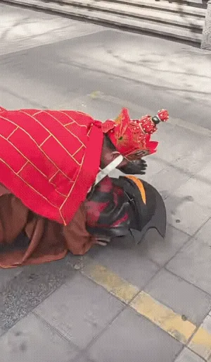 玄奘法师降服野生假面骑士的珍贵影像资料
