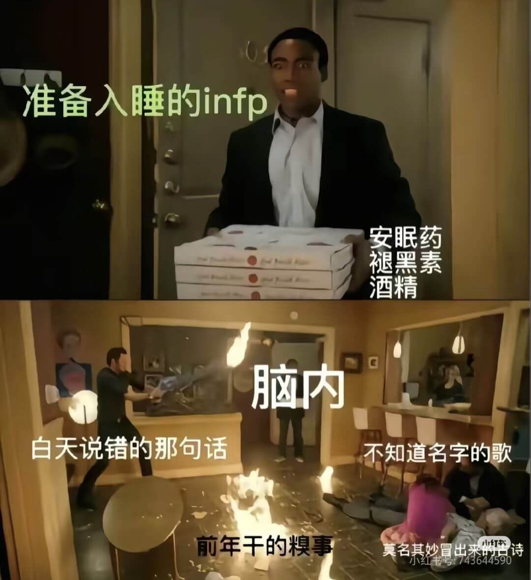 准备入睡的infp安眠药褪黑素酒精脑内白天说错的那句话不知道