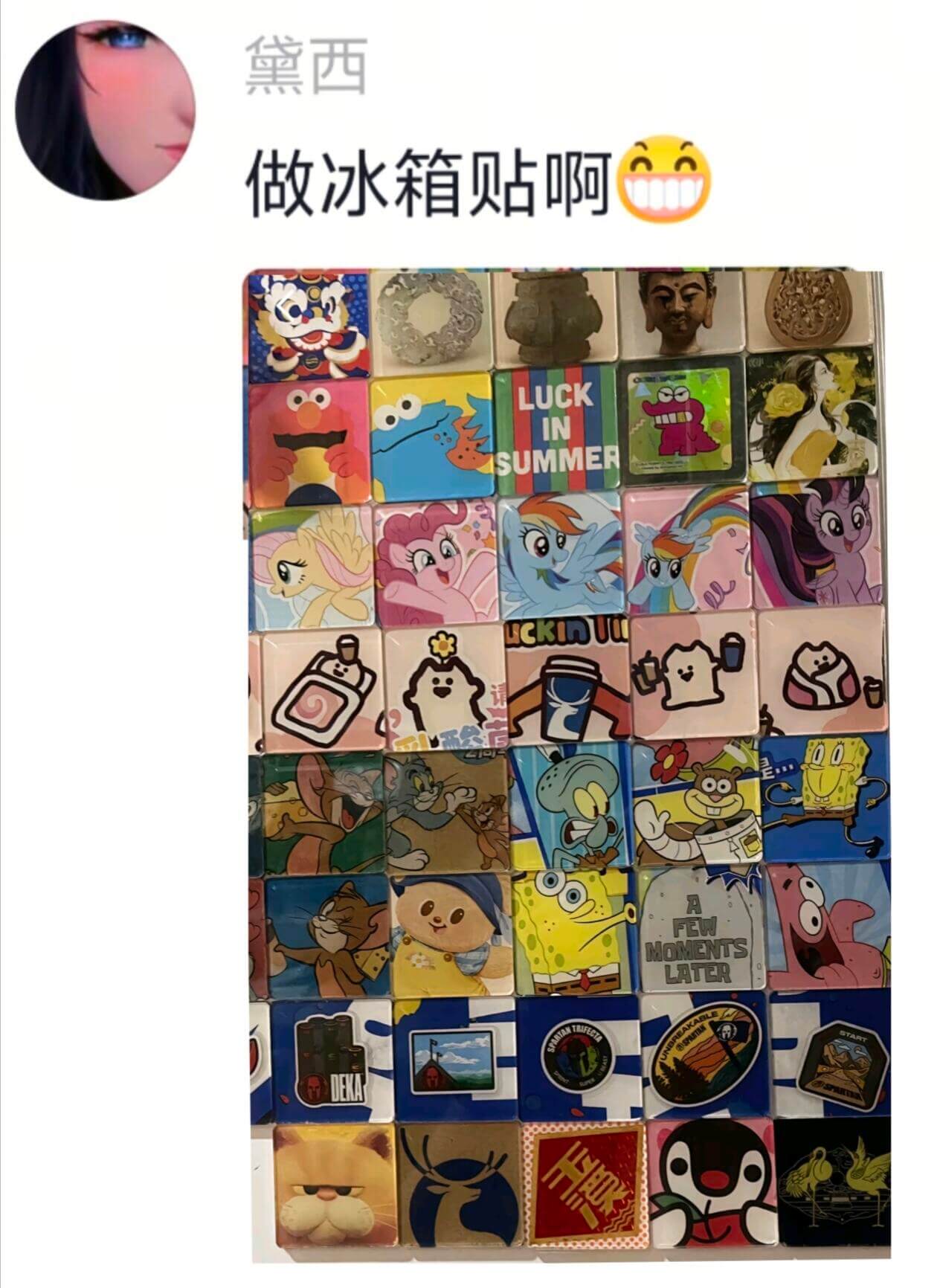 黛西做冰箱贴啊LUCKINSUMMERNDS8