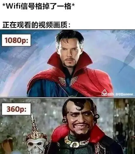 *Wifi信号格掉了一格*正在观看的视频画质：1080p36
