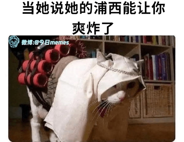 当她说她的浦西能让你爽炸了微博：@今日memes