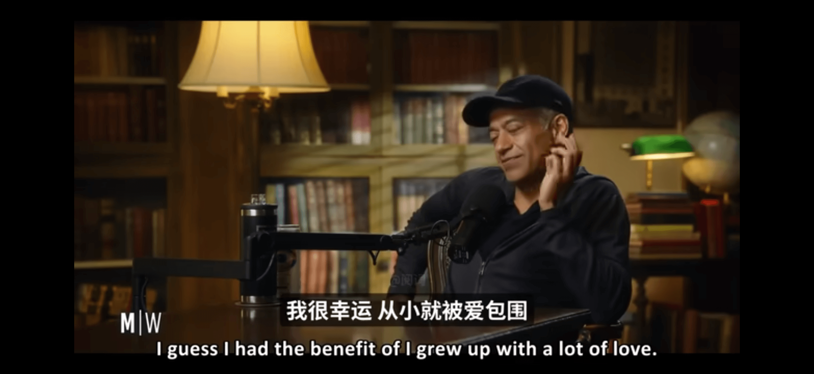 我很幸运从小就被爱包围IguessIhadthebenefi