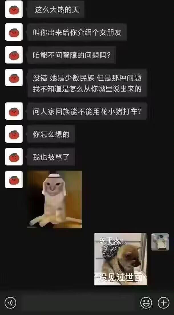 这么大热的天，叫你出来给你介绍个女朋友，咱能不问智障的问题吗