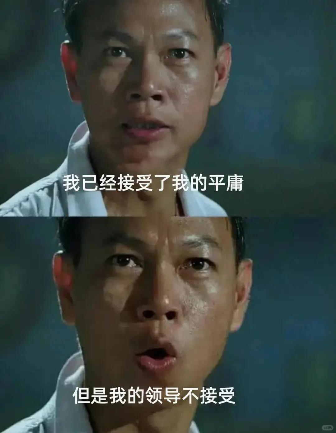 我已经接受了我的平庸但是我的领导不接受
