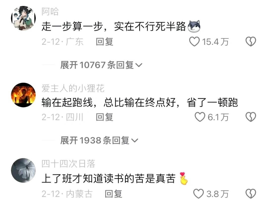 阿哈走一步算一步，实在不行死半路2-12·广东回复15.4万