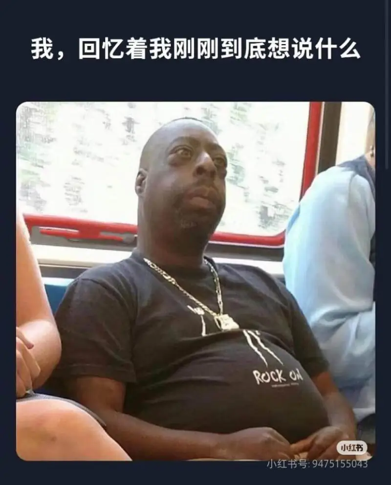 我，回忆着我刚刚到底想说什么ROCKON小红书小红书号:94