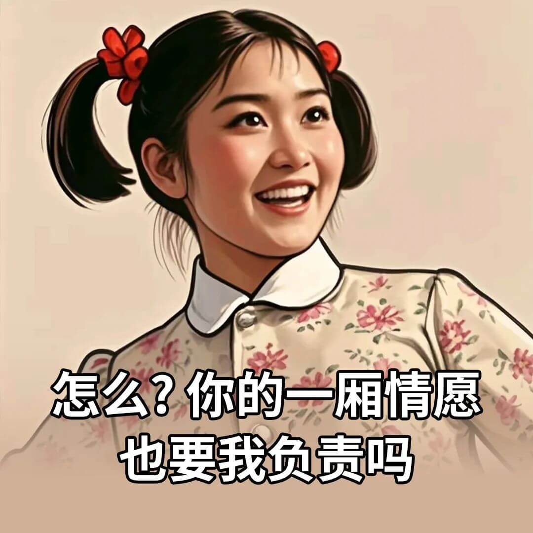 怎么？你的一厢情愿也要我负责吗