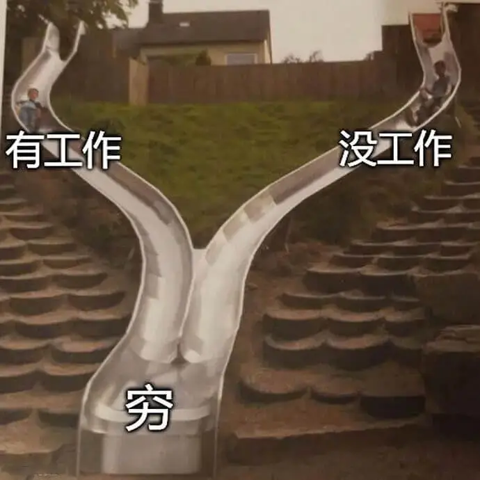 有工作没工作
