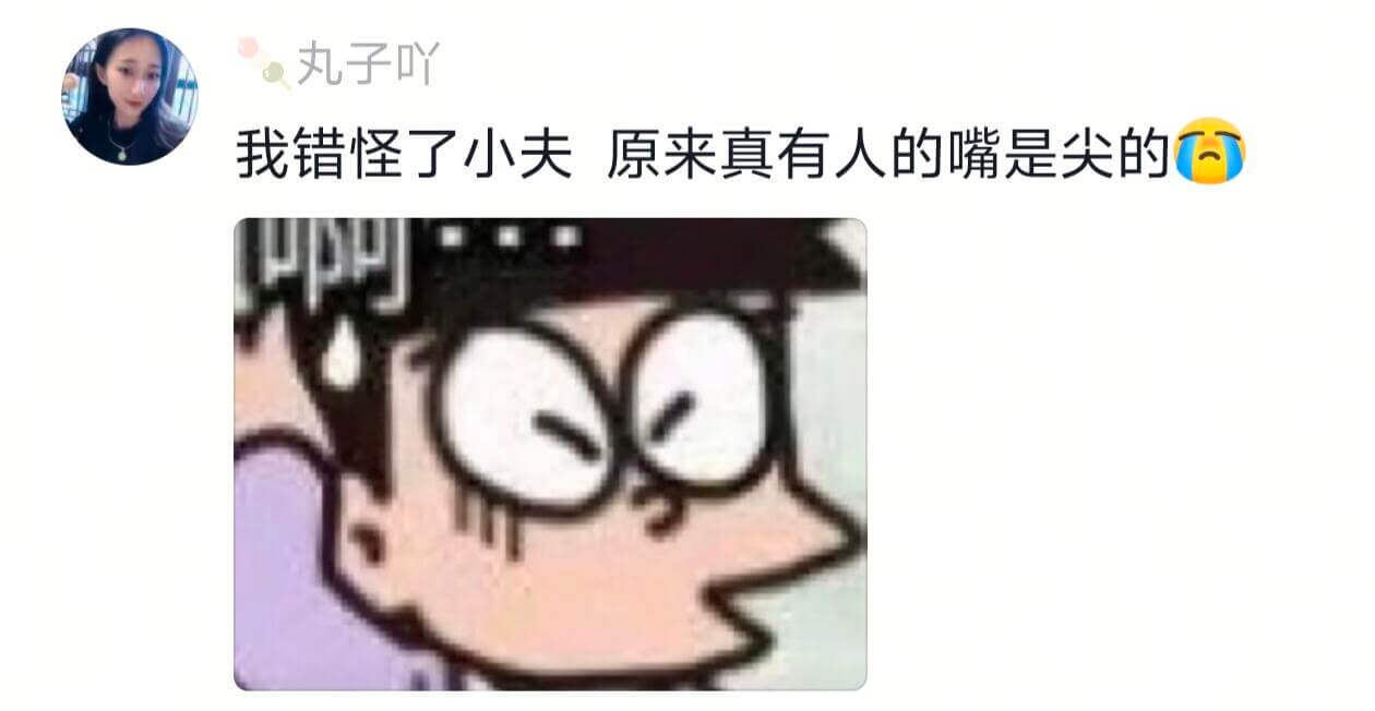 丸子吖我错怪了小夫原来真有人的嘴是尖的