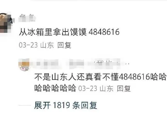 从冰箱里拿出馍馍484861603-23山东回复不是山东人还