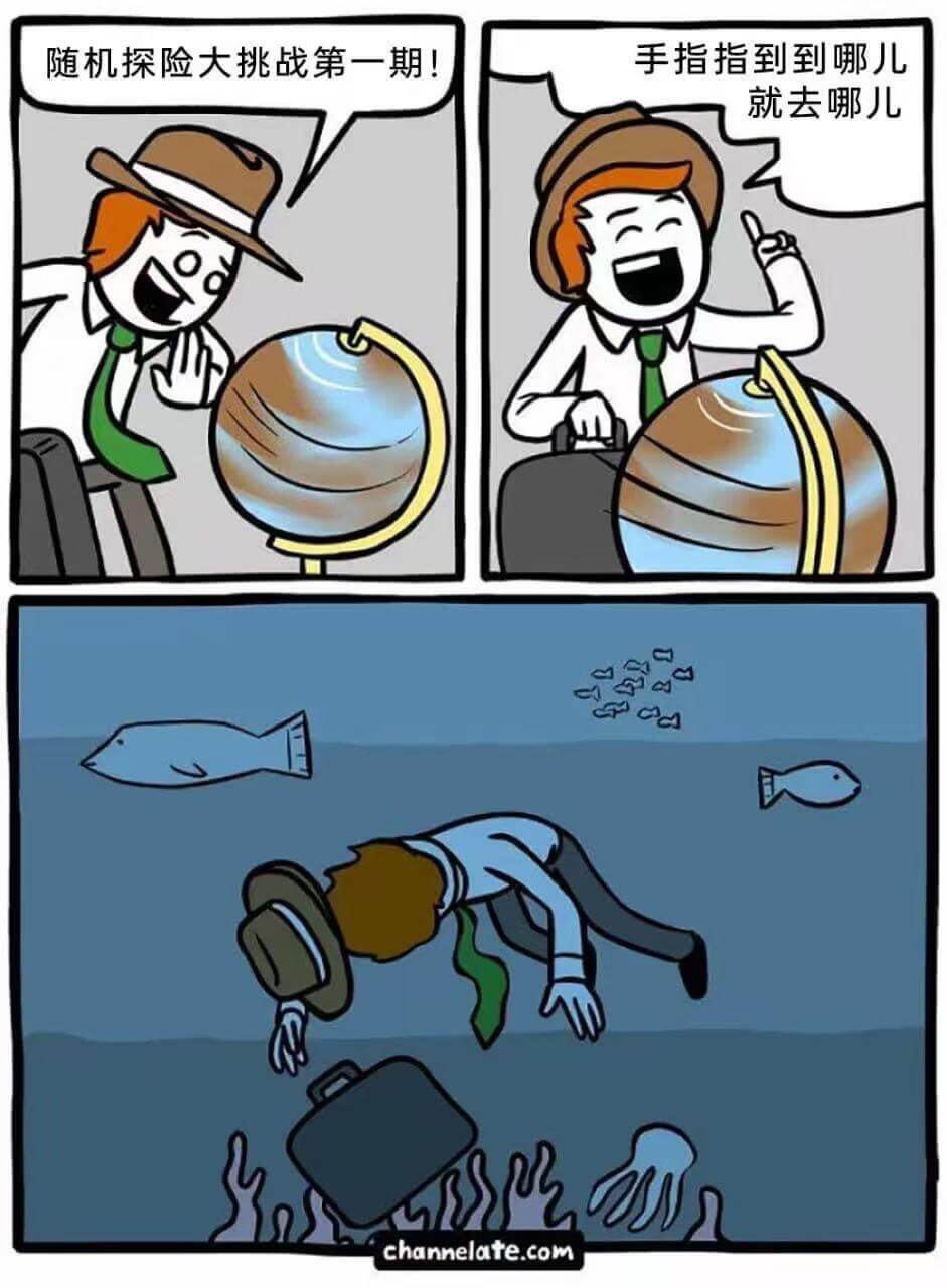 随机探险大挑战第一期手指指到哪儿就去哪儿CCchannela