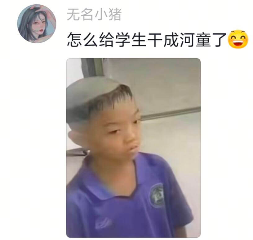 无名小猪怎么给学生干成河童了
