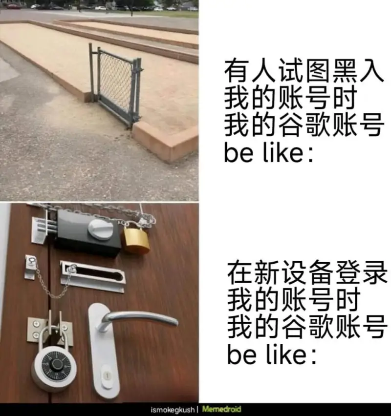 有人试图黑入我的账号时我的谷歌账号belike:在新设备登录