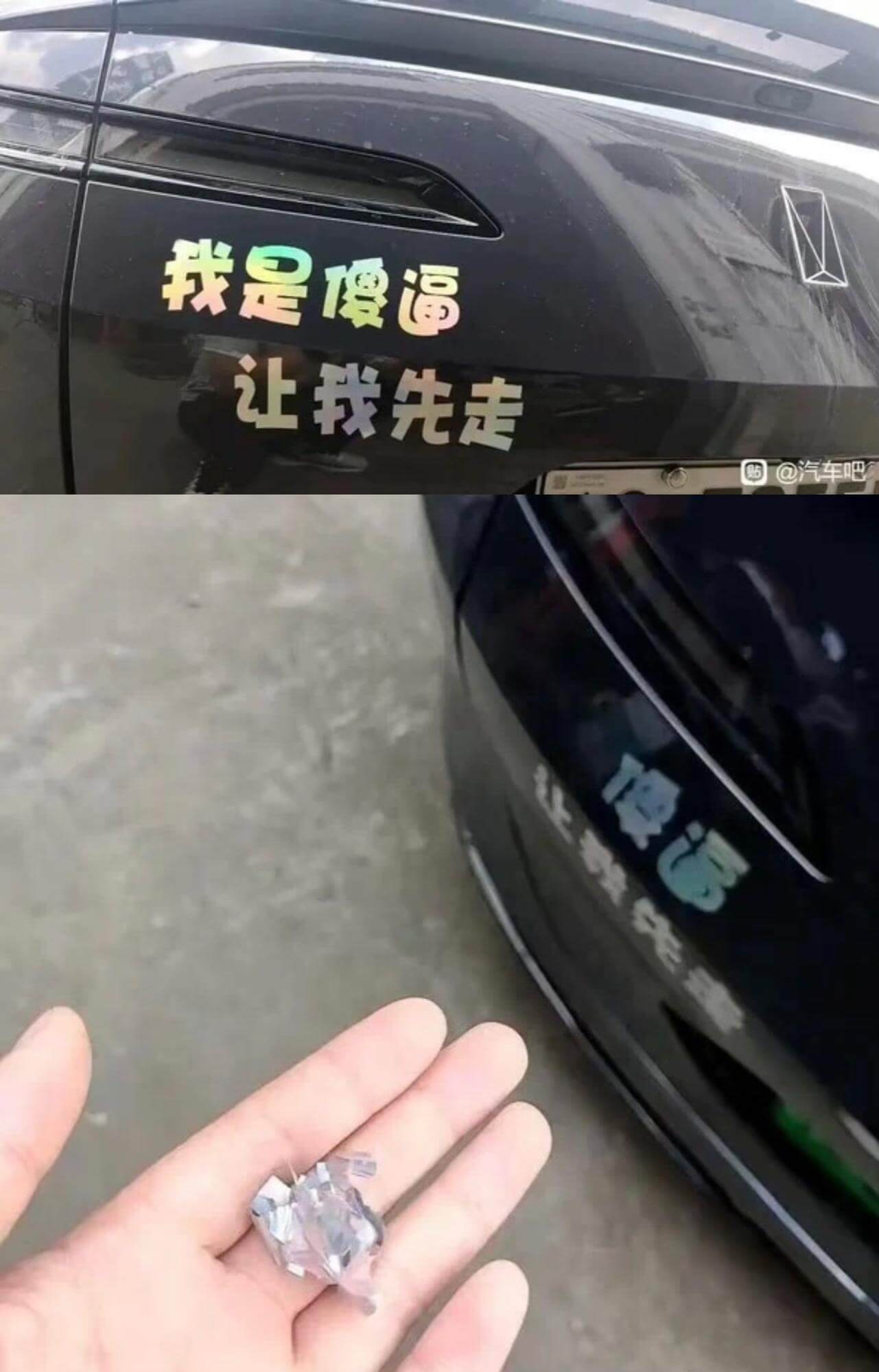我是傻逼，让我先走车吧。
