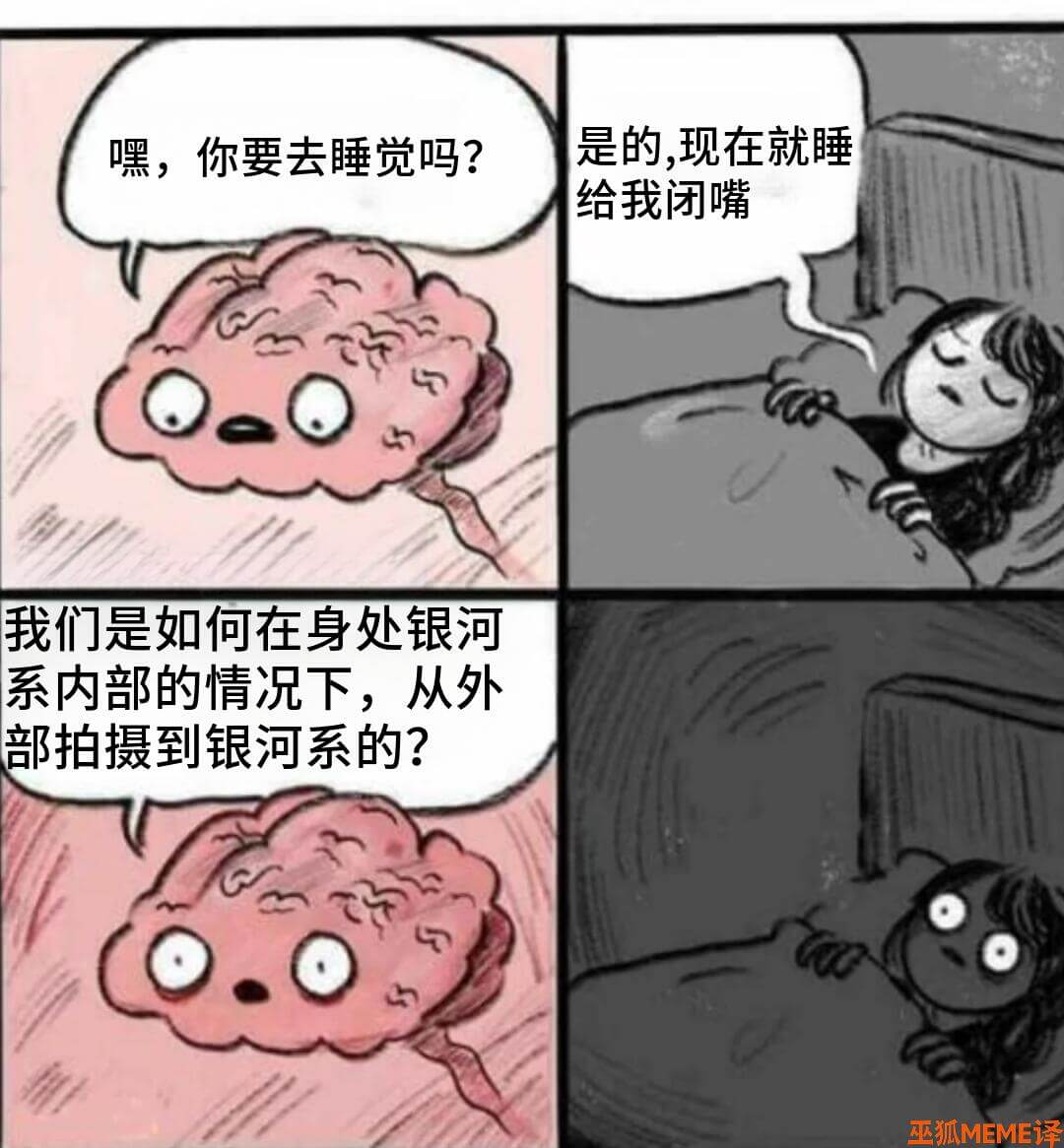 是的，现在就睡嘿，你要去睡觉吗？给我闭嘴我们是如何在身处银河