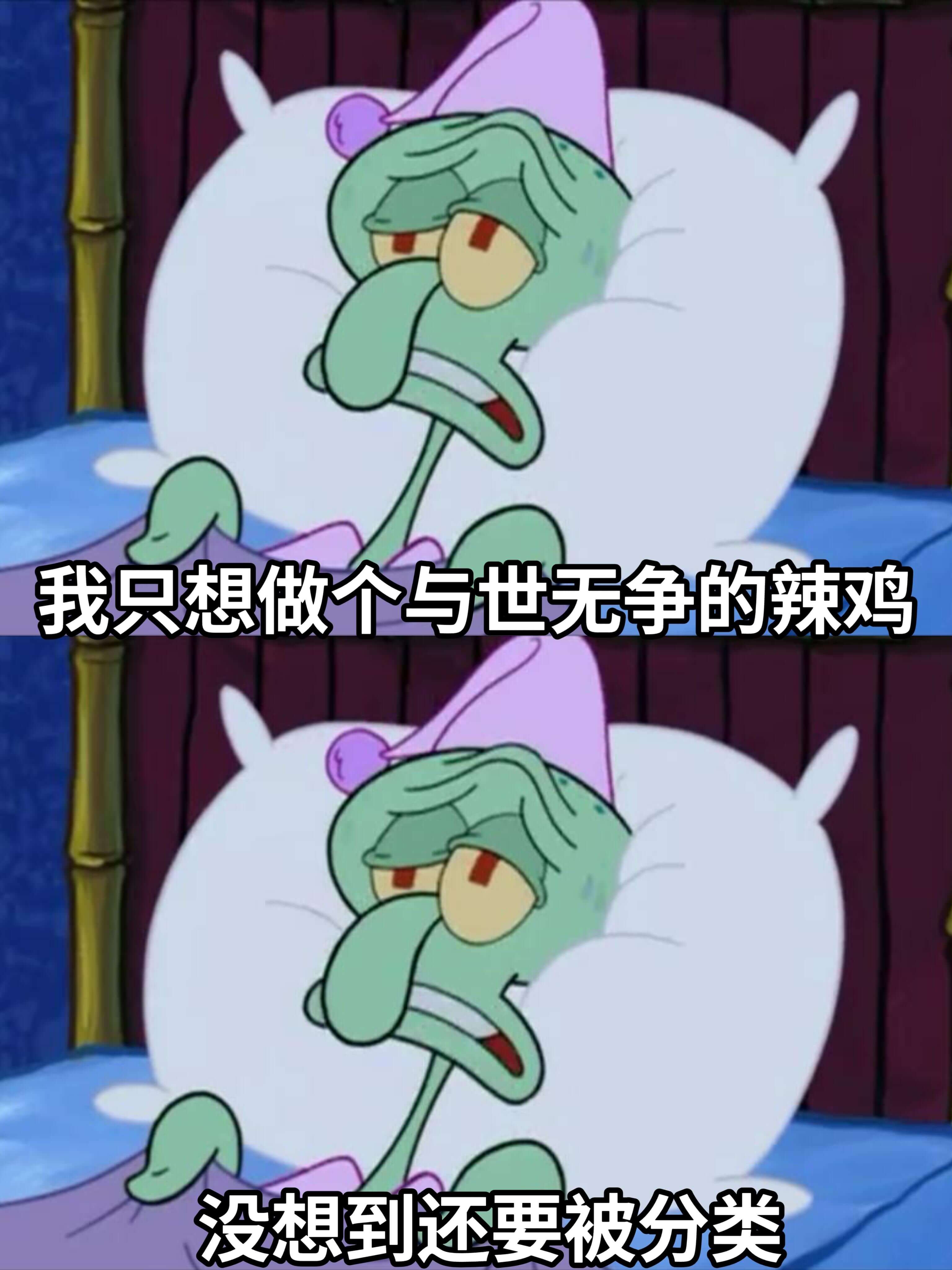 我只想做个与世无争的辣鸡没想到还要被分类