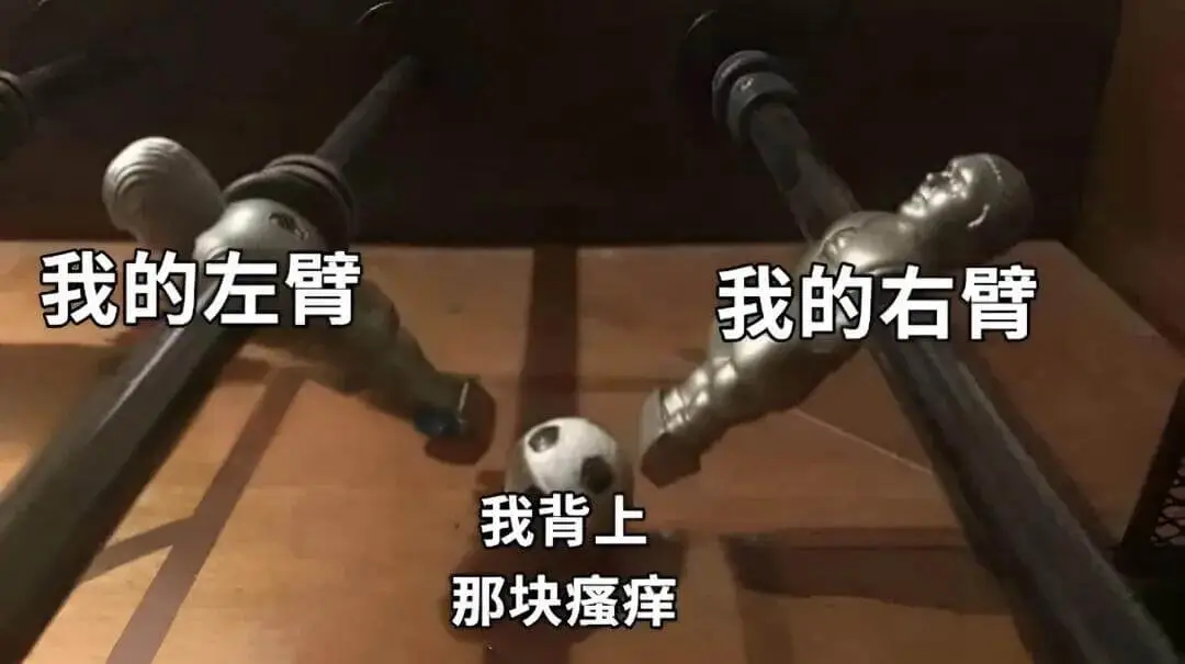 我的左臂我的右臂我背上那块瘙痒