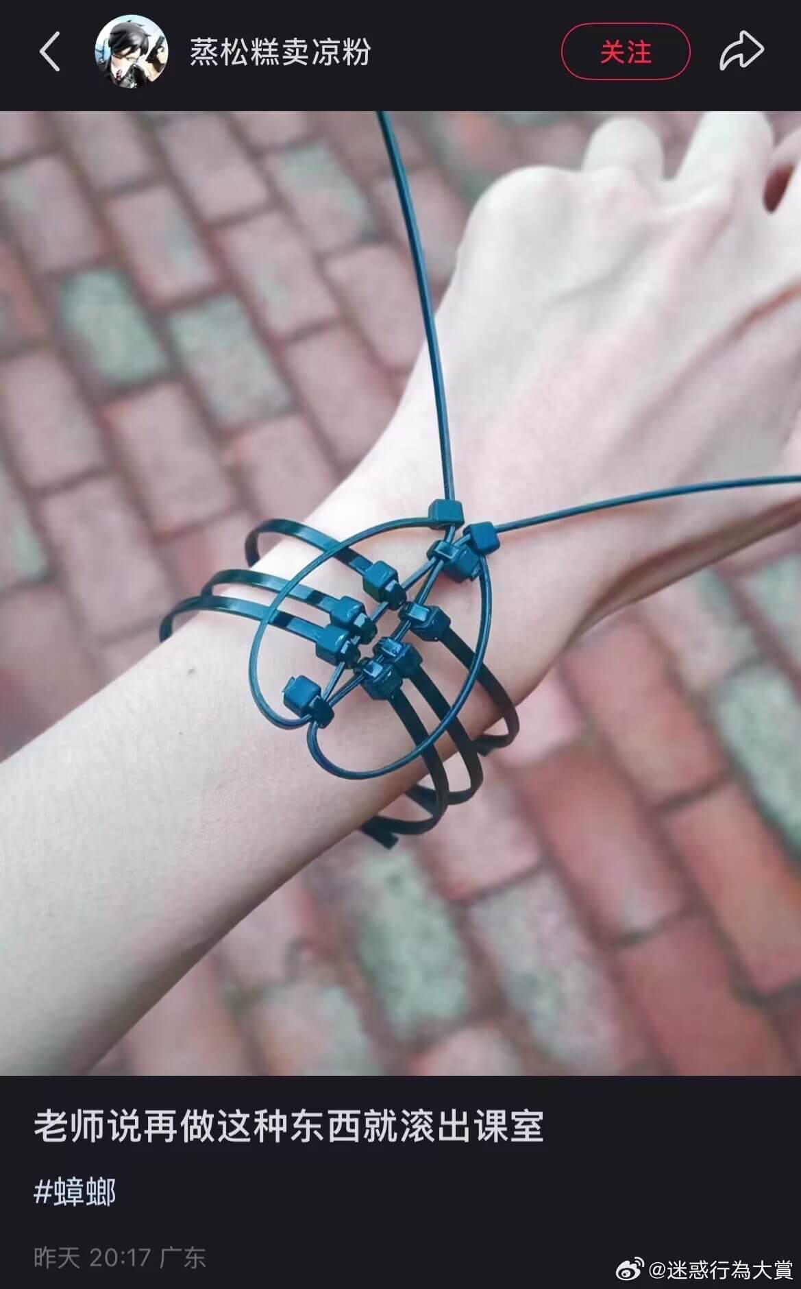 蒸松糕卖凉粉关注老师说再做这种东西就滚出课室蟑螂昨天20:1