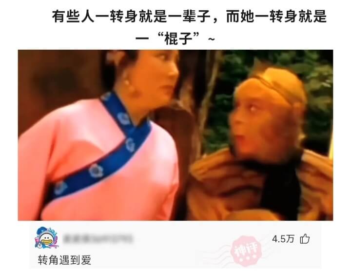 有些人一转身就是一辈子，而她一转身就是一“棍子”~转角遇到爱