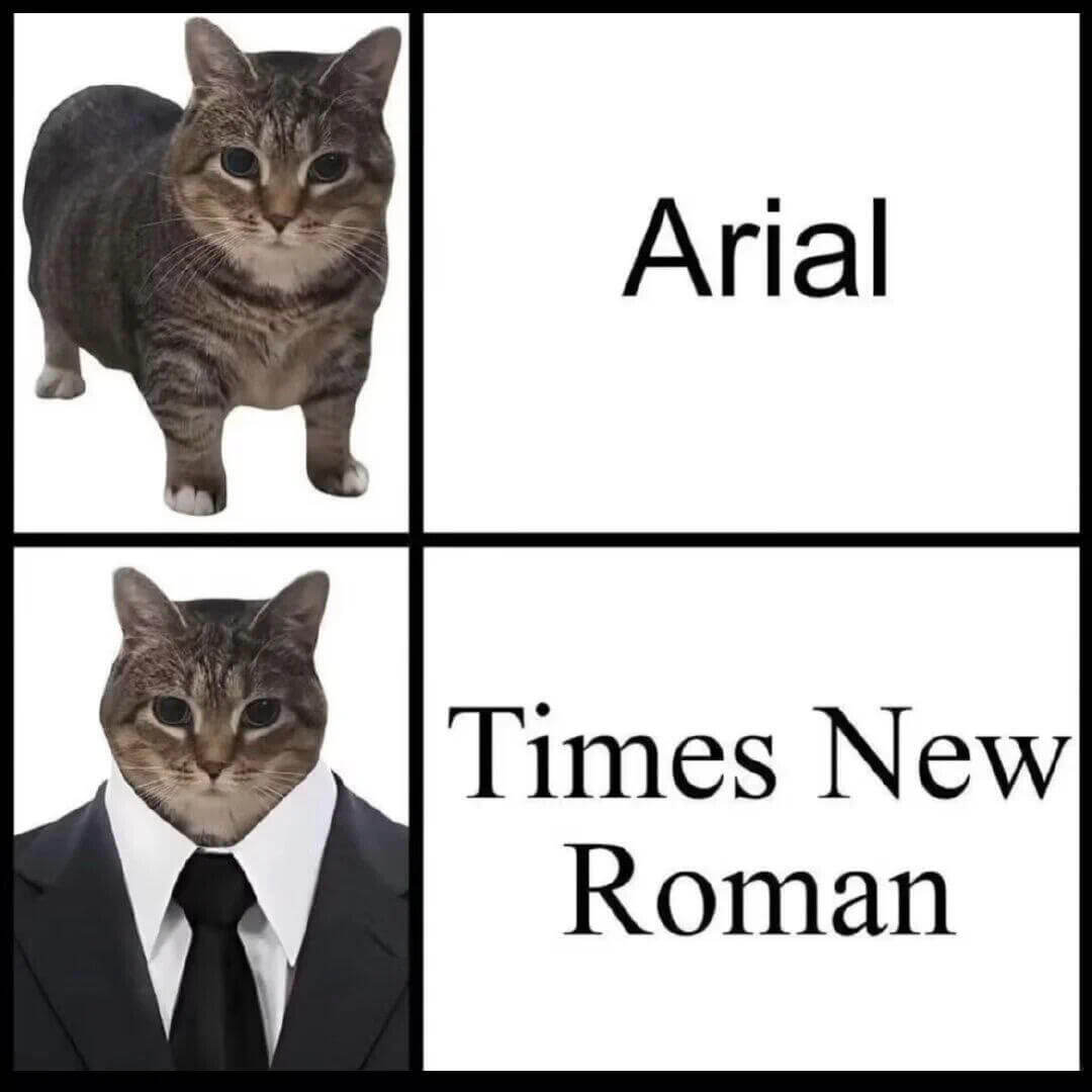 ArialTimesNewRoman