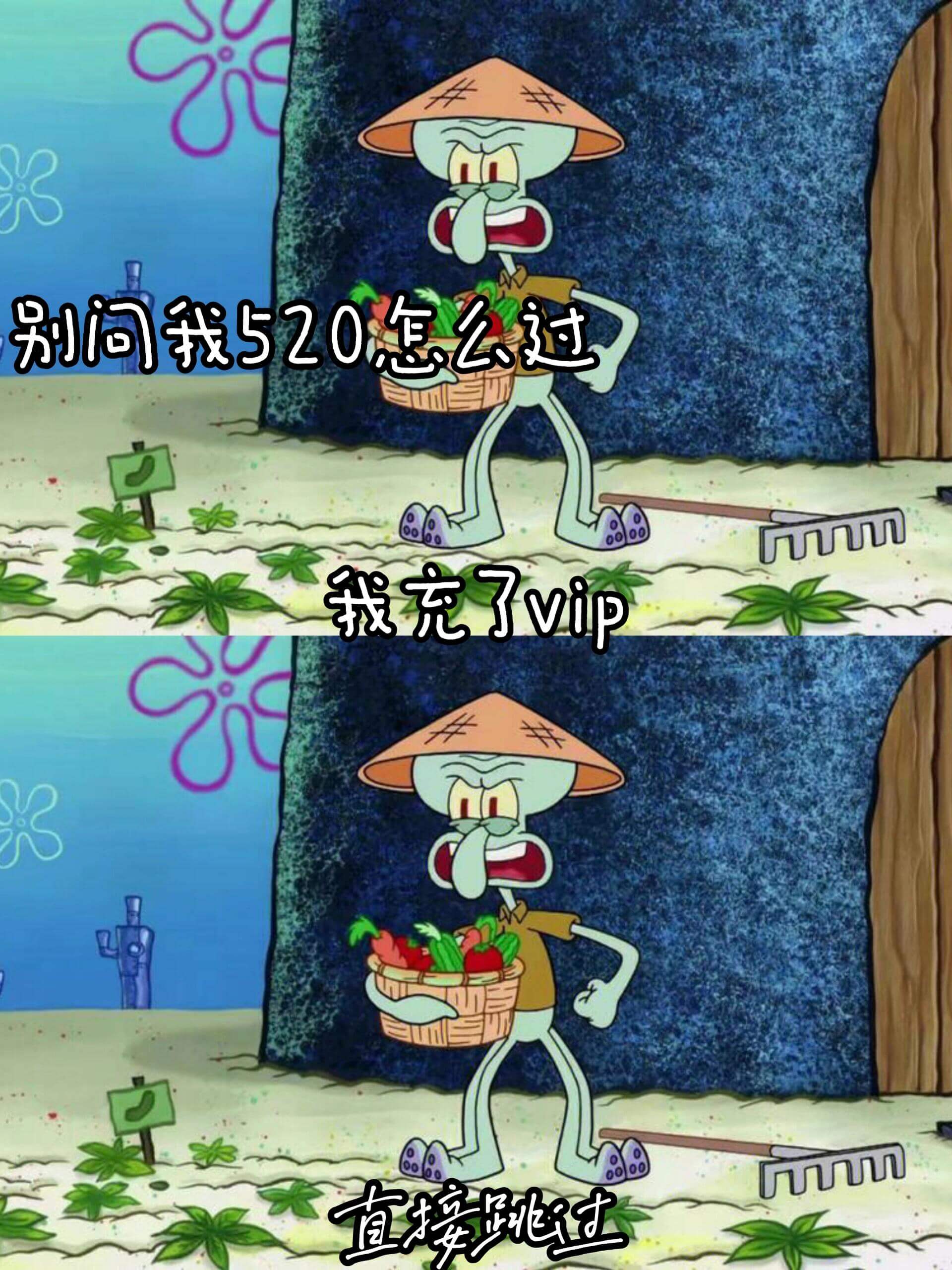 别问我520怎么过我充了VIP，直接跳过。