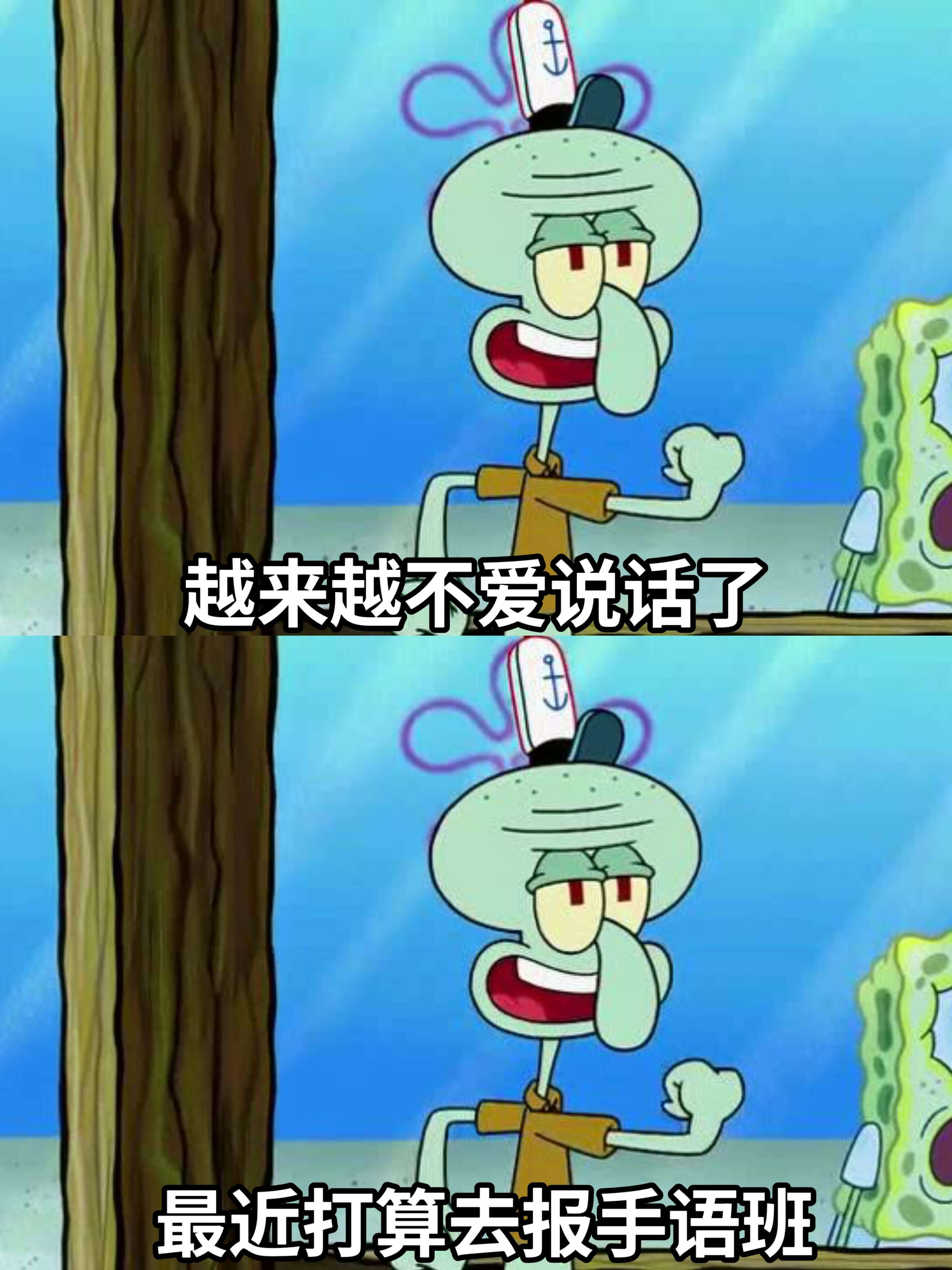 越来越不爱说话了最近打算去报手语班