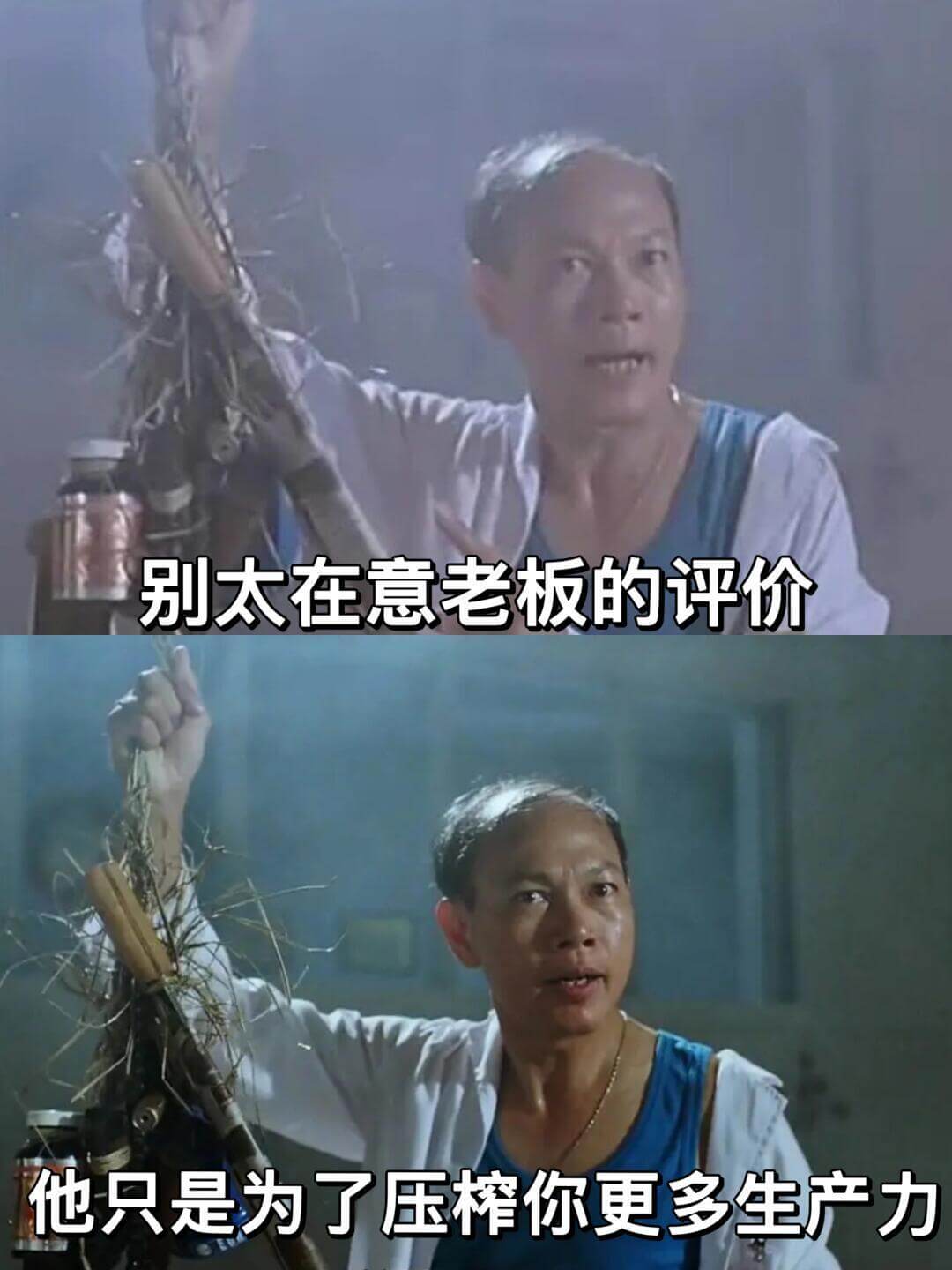 别太在意老板的评价。他只是为了压榨你更多的生产力。