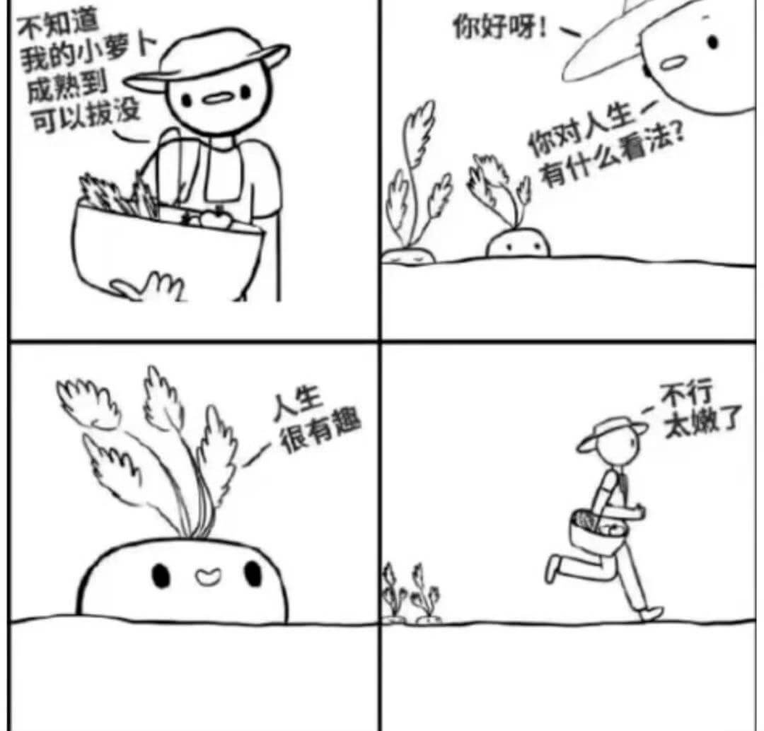 你对人生有什么看法？人生很有趣。