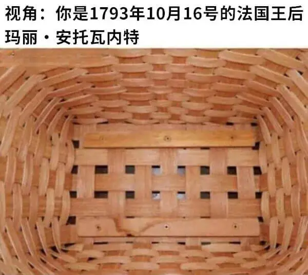视角:你是1793年10月16号的法国王后玛丽.安托瓦内特
