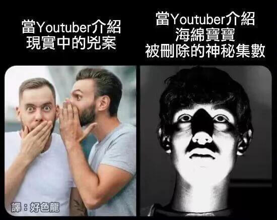 当Youtuber介绍当Youtuber介绍海绵宝宝現實中的