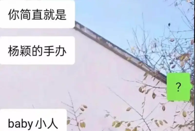你简直就是杨颖的手办