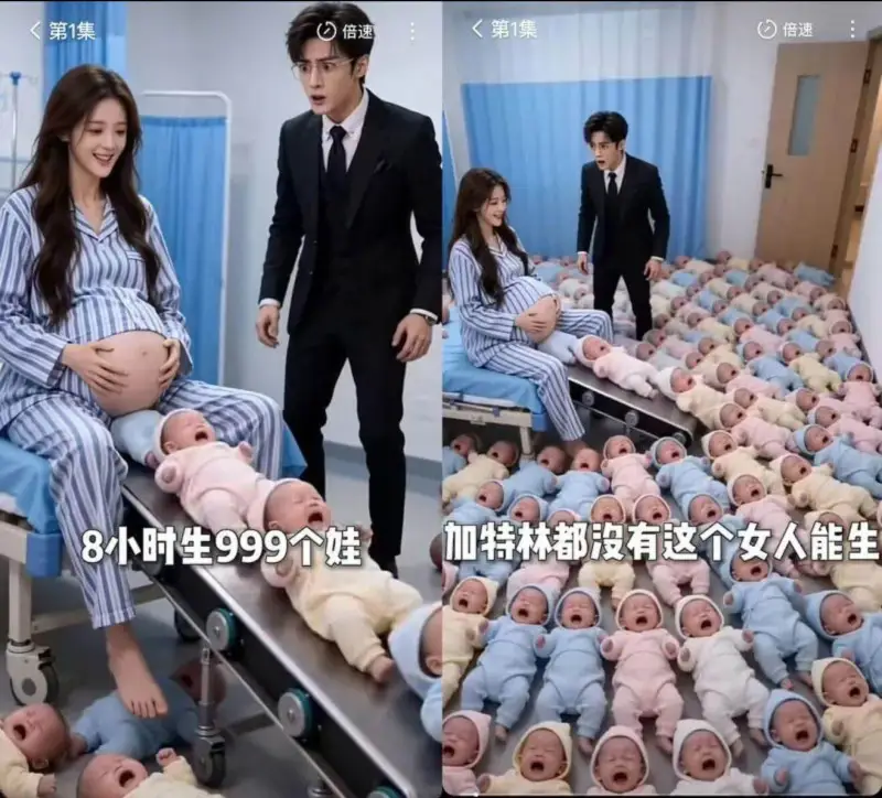 第1集①倍速<第1集>倍速8小时生999个娃，加特林都没有这