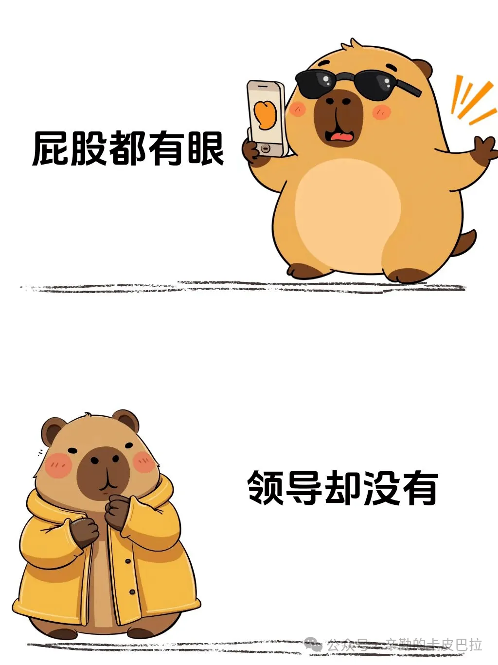 屁股都有眼领导却没有