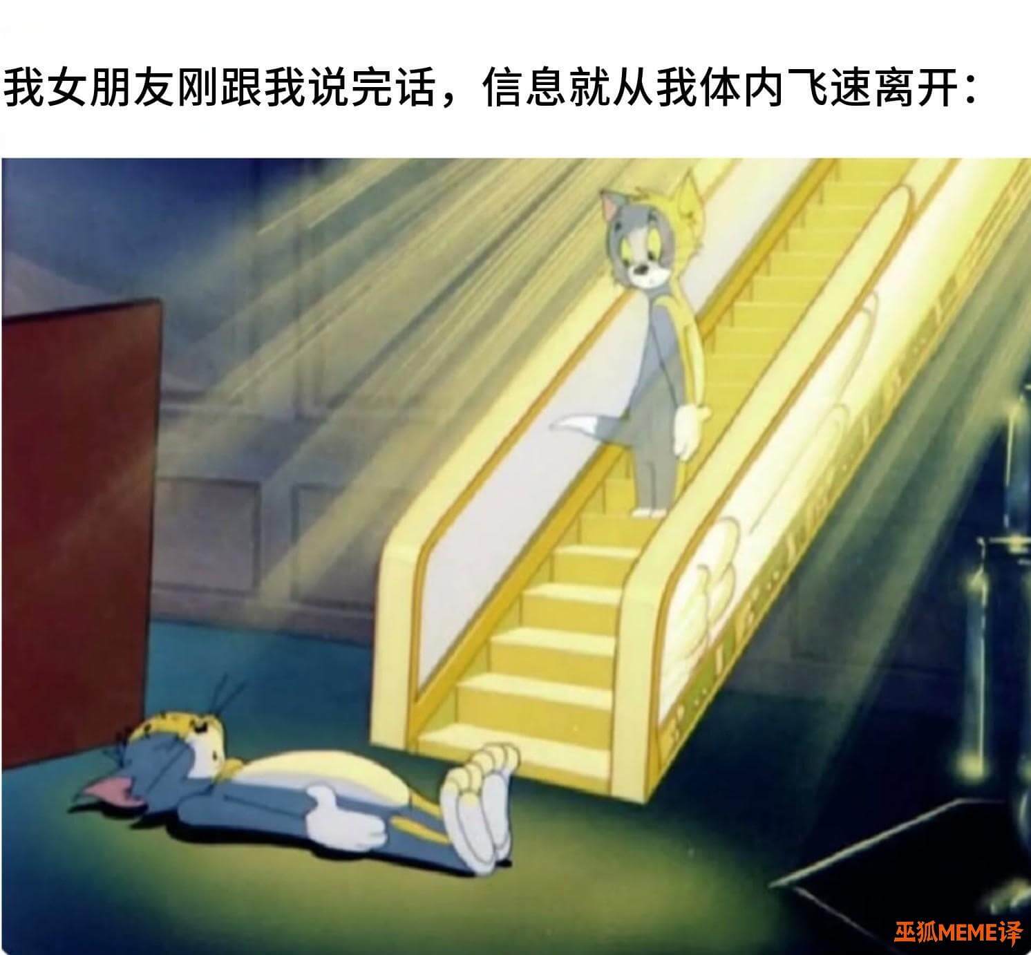 我女朋友刚跟我说完话，信息就从我体内飞速离开：巫狐MEME译